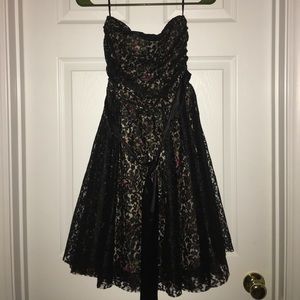 Mandee Women’s floral lace dress.